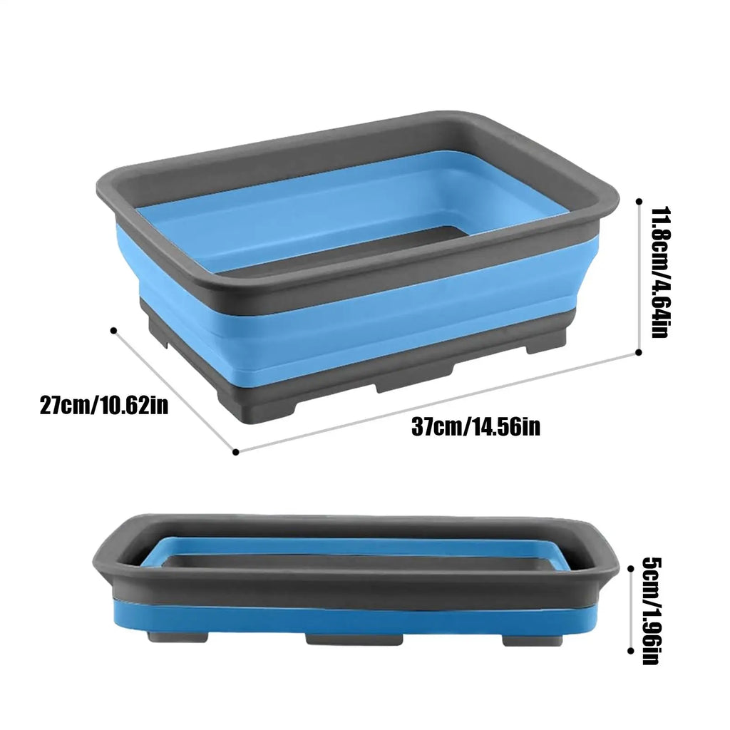 Foldable Foot Bath Basin – Collapsible Soak Tub for Pool & Travel Foldable Foot Bath Axl