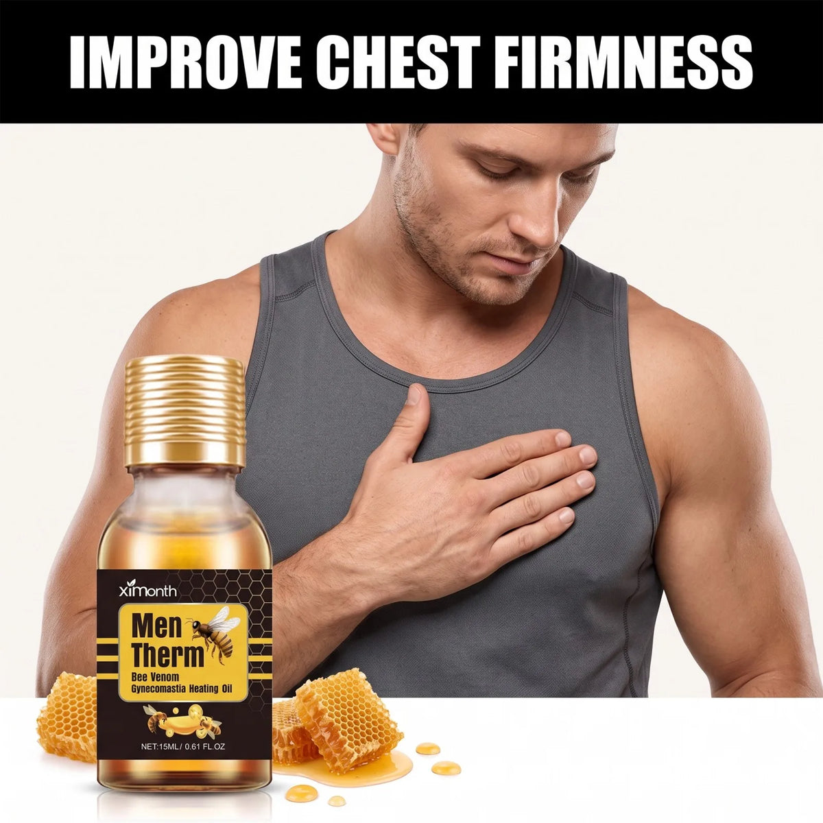 Men's Chest Firming Serum – Moisturizing Body Serum 15ml/30ml Body Firming Serum Axl