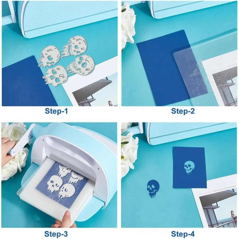 Melting Skull Cutting Dies – Embossing Stencils for Scrapbooking Craft Cutting Dies Axl