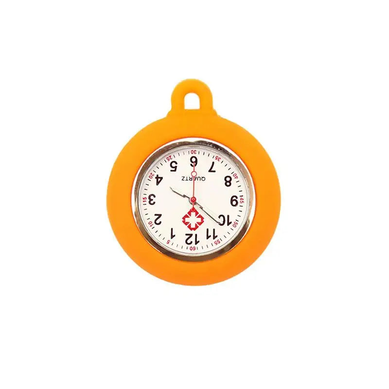 Silicone Nurse Fob Watch – Colourful Lapel Clip Pocket Watch Nurse Fob Watch Axl