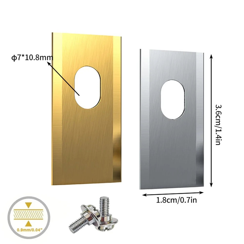 Titanium Robotic Lawn Mower Replacement Blades 6 & 12 Pack Mower Replacement Blades Axl