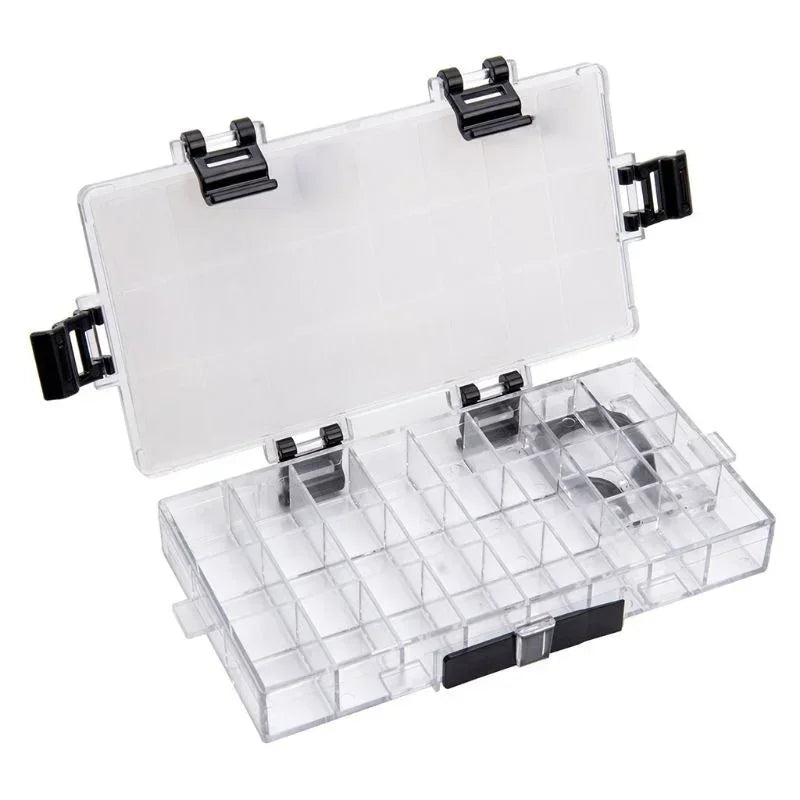 24-Grid Leakproof Watercolor Paint Palette Storage Box Paint Palette Box Axl 24 grids