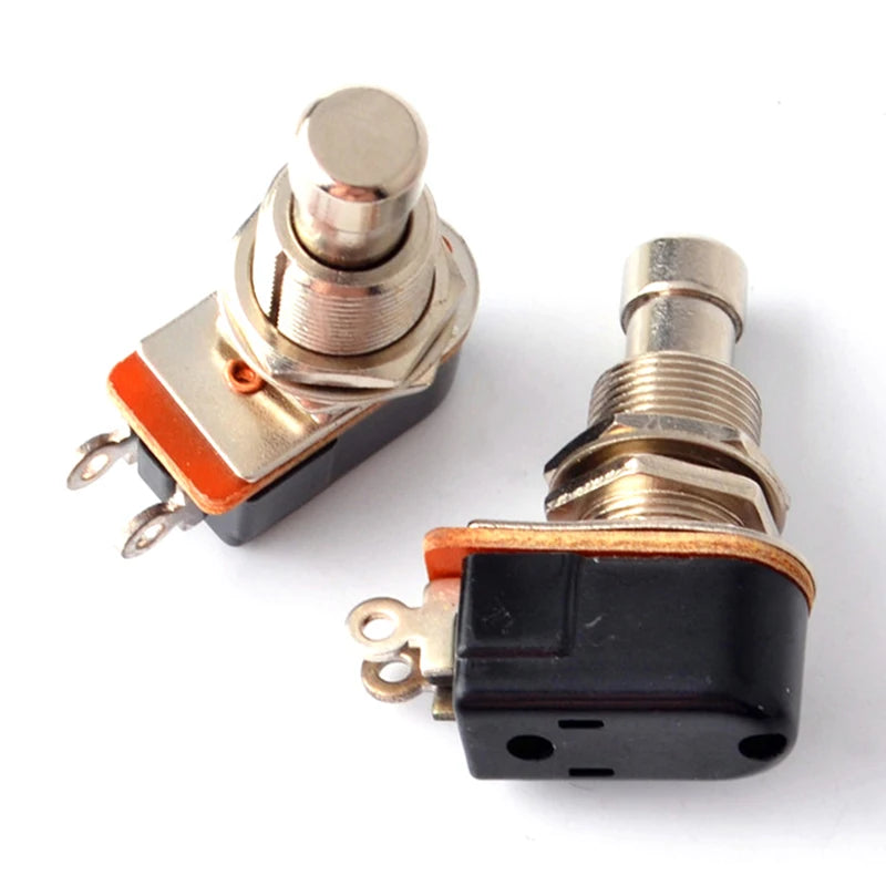 SPST Soft Touch Momentary Stomp Foot Pedal Switch – Guitar DIY Foot Pedal Switch Axl