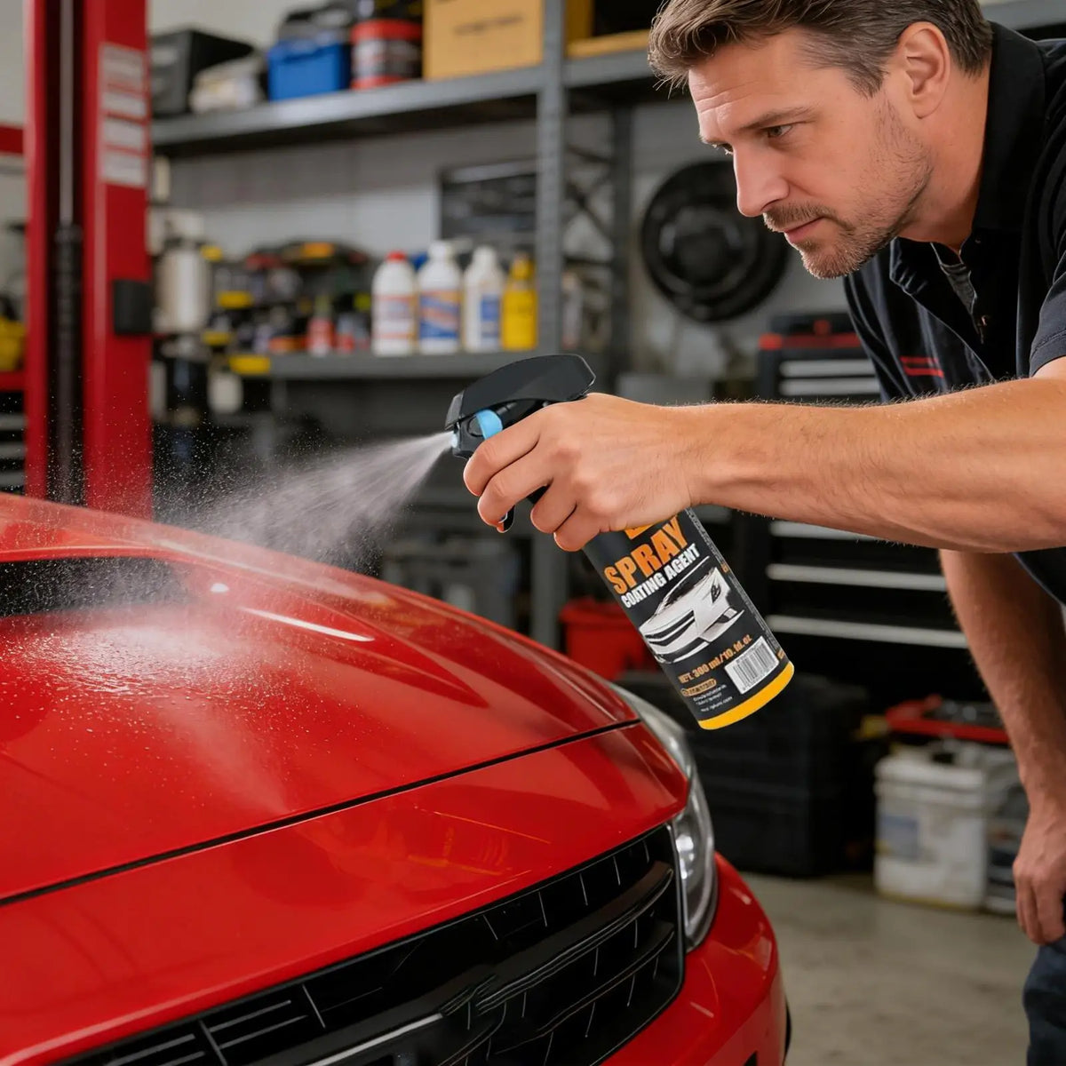 300ml Nano Ceramic Car Coating Spray – Hydrophobic UV Shield Car Coating Spray Axl
