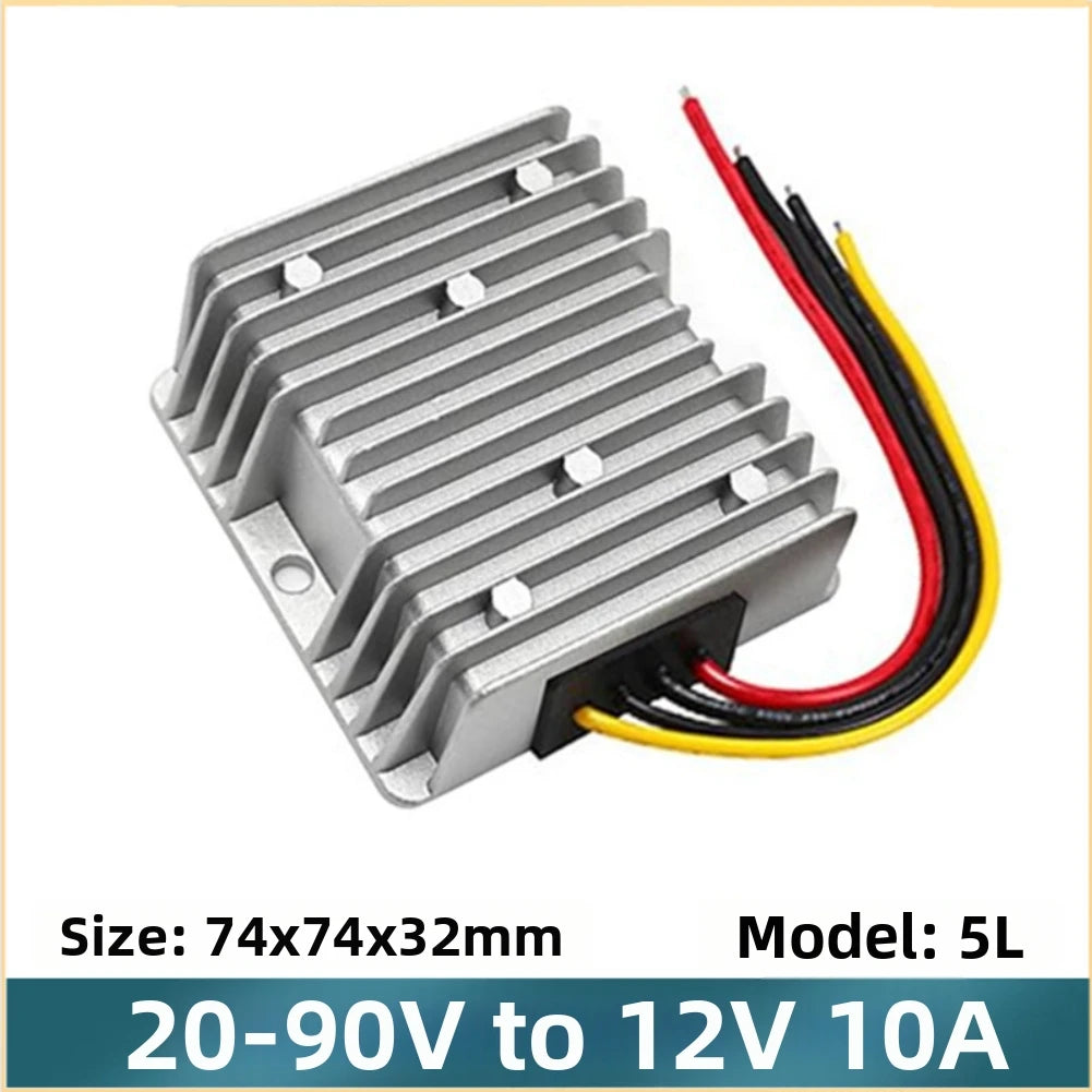 DC-DC Step-Down Converter 12V 10A 120W | 20–90V Wide Input DC Buck Converter Axl