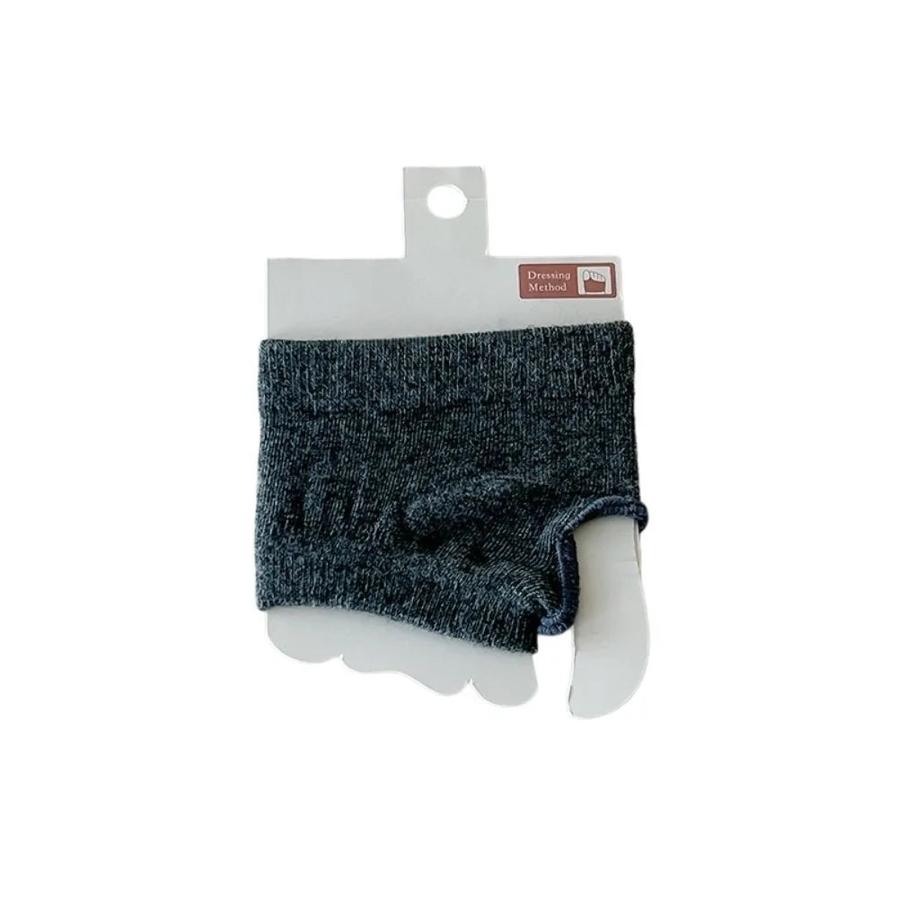 Soft Cotton Forefoot Toe Socks – Invisible Half Foot Hosiery Forefoot Toe Socks Axl Grey One Size