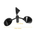 3-Cup Anemometer Wind Speed & Direction Sensor | ABS Wind Speed Sensor Axl 1PC