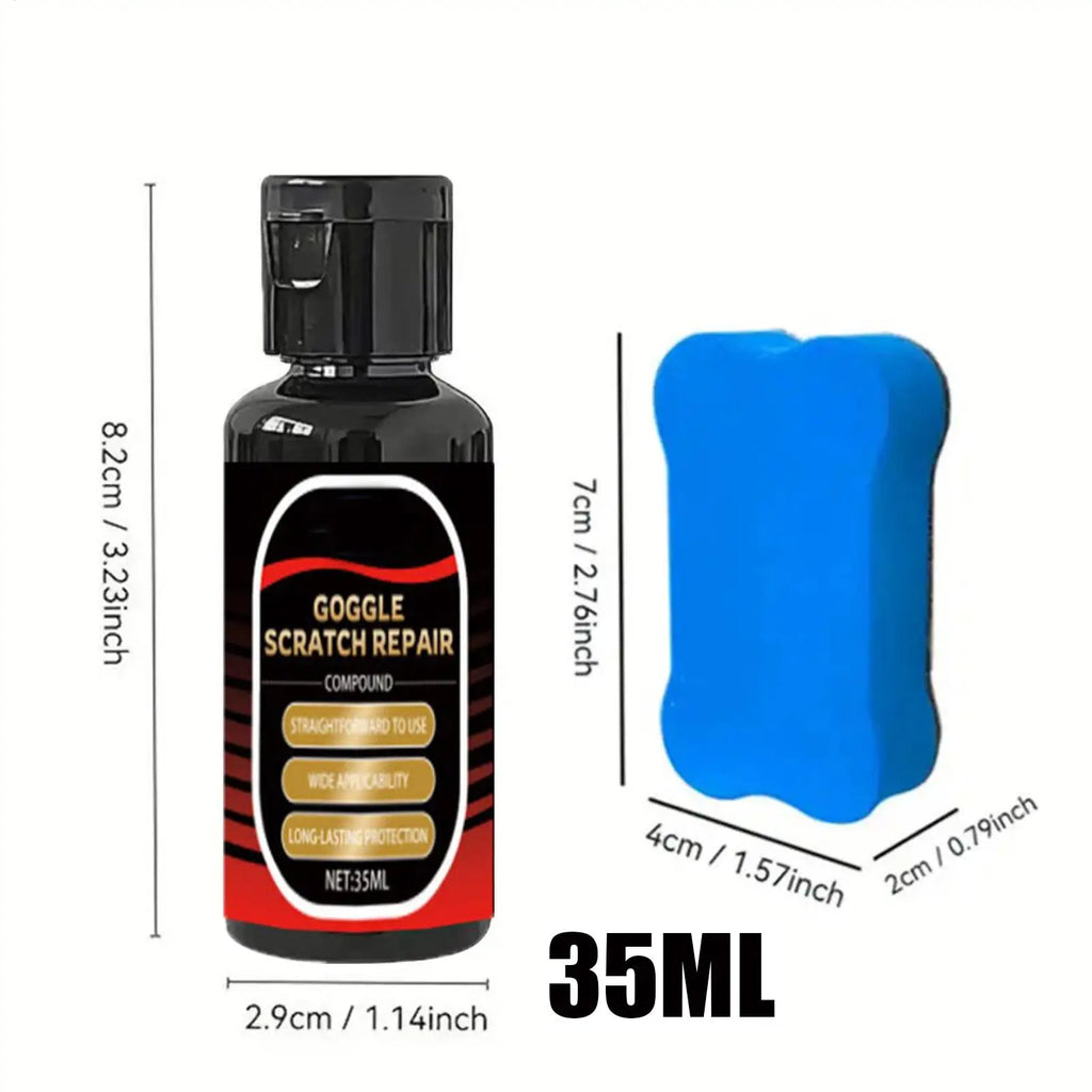 Motorcycle Helmet Visor Scratch Remover Cream 35ml | Goggle Polish Scratch Remover Cream Axl