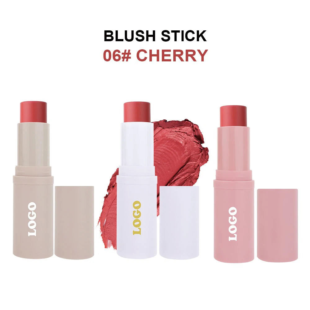 Vegan Blush Stick Highlighter – Waterproof Private Label Blush Highlighter Stick Axl Blush Stick 06 100pcs with logo