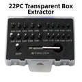 22-Pc Double-Head Broken Screw Extractor & Bolt Removal Kit Screw Extractor Kit Axl China Mainland