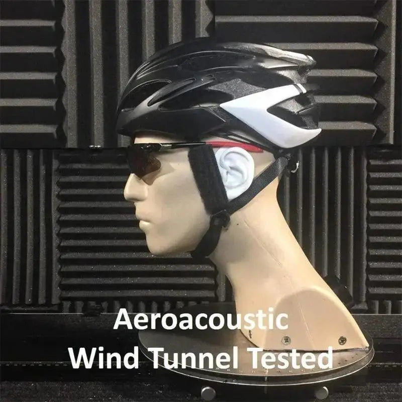 AirStreamz Cycling Wind Noise Reducer Helmet Ear Covers 1 Pair Cycling Helmet Accessory Axl
