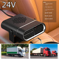 2-in-1 Car Heater & Fan 12V/24V – Windshield Defroster Car Heater Fan Axl 24V Heating