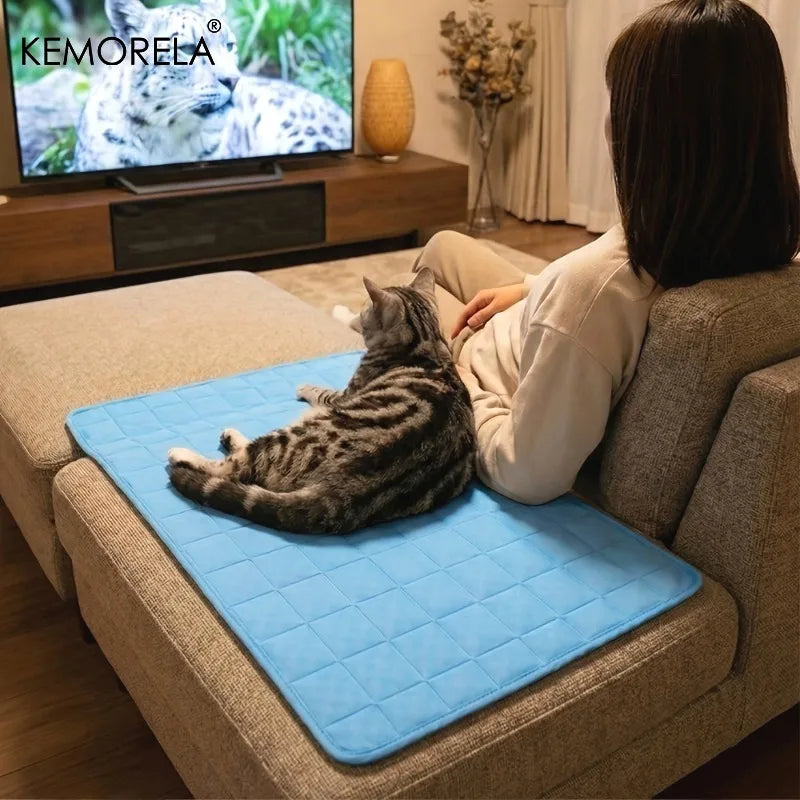 KEMORELA Pet Cooling Pad – Breathable Mesh Dog Bed Pet Cooling Pad Axl