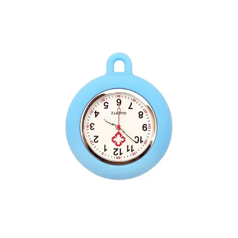 Silicone Nurse Fob Watch – Colourful Lapel Clip Pocket Watch Nurse Fob Watch Axl