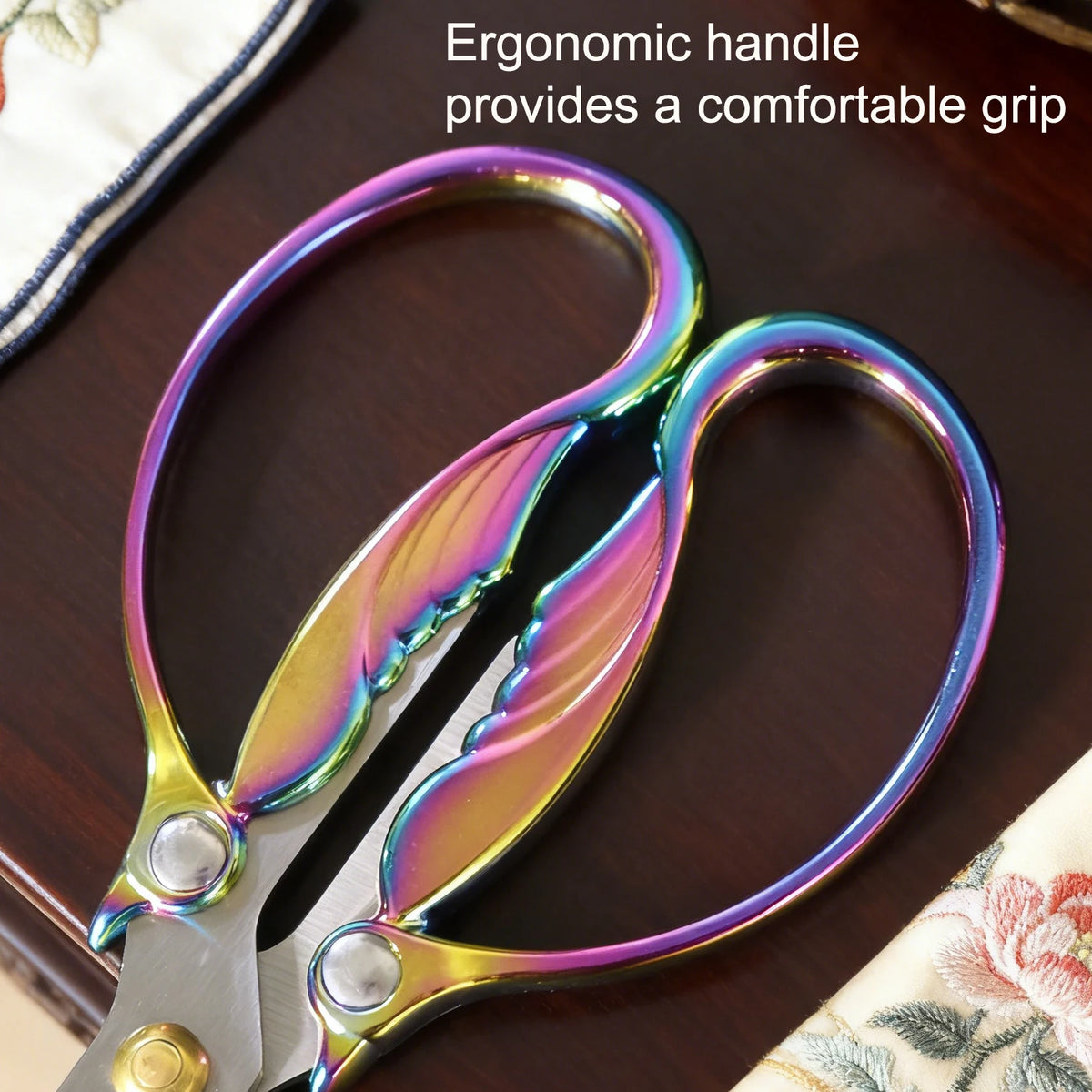 Retro Sewing Scissors – Stainless Steel Embroidery Shears Sewing Scissors Axl