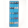 5-Layer 20-Grid Door Hanging Organizer – Shoes & Toys Door Hanging Organizer Axl Blue