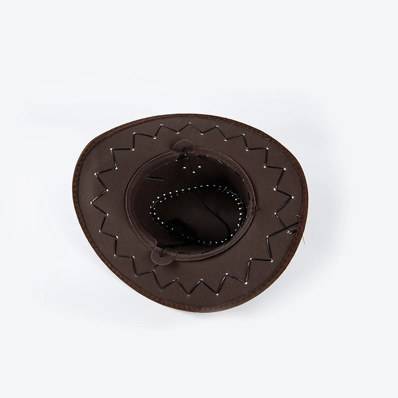 Western Cowboy Hat – Unisex Denim Jazz Cap for Men & Women Western Cowboy Hat Axl