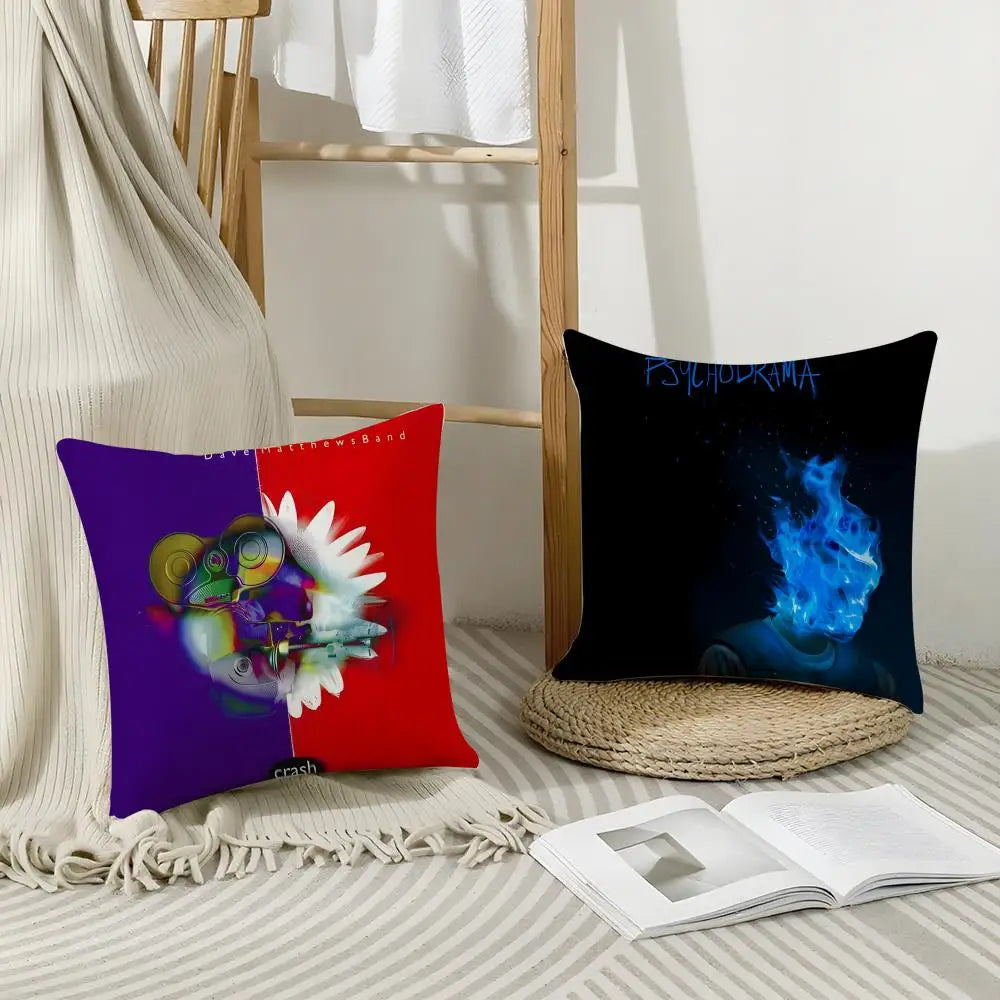 Breathable Linen Cushion Cover | Animal Print Pillowcase Cushion Cover Axl