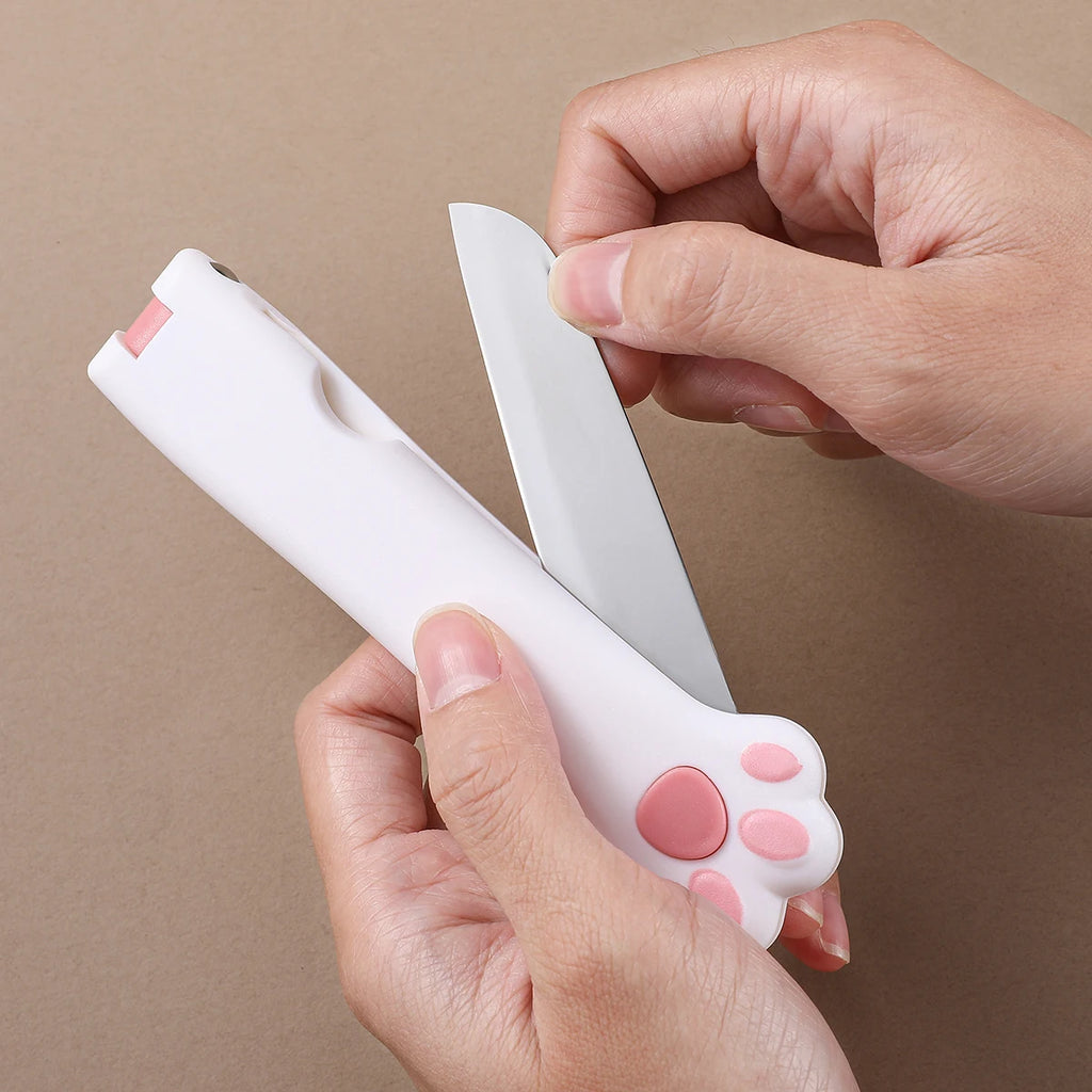 2-in-1 Folding Fruit Knife & Stainless Steel Peeler | SHENJIU Folding Fruit Knife Axl