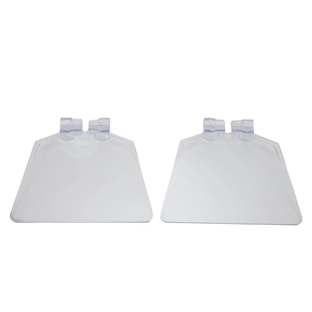 2-Pack Bench Grinder Eye Shield Guards – 125mm ABS Replacement Grinder Safety Shield Axl