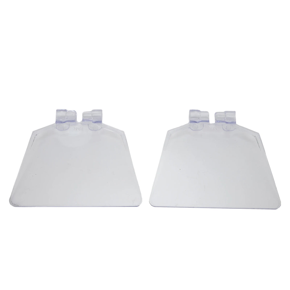 2-Pack Bench Grinder Eye Shield Guards – 125mm ABS Replacement Grinder Safety Shield Axl