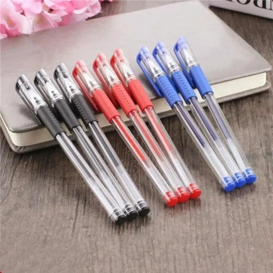 10-Pack 0.5mm Gel Pens – Black, Blue & Red Ink Set Gel Pen Set Axl