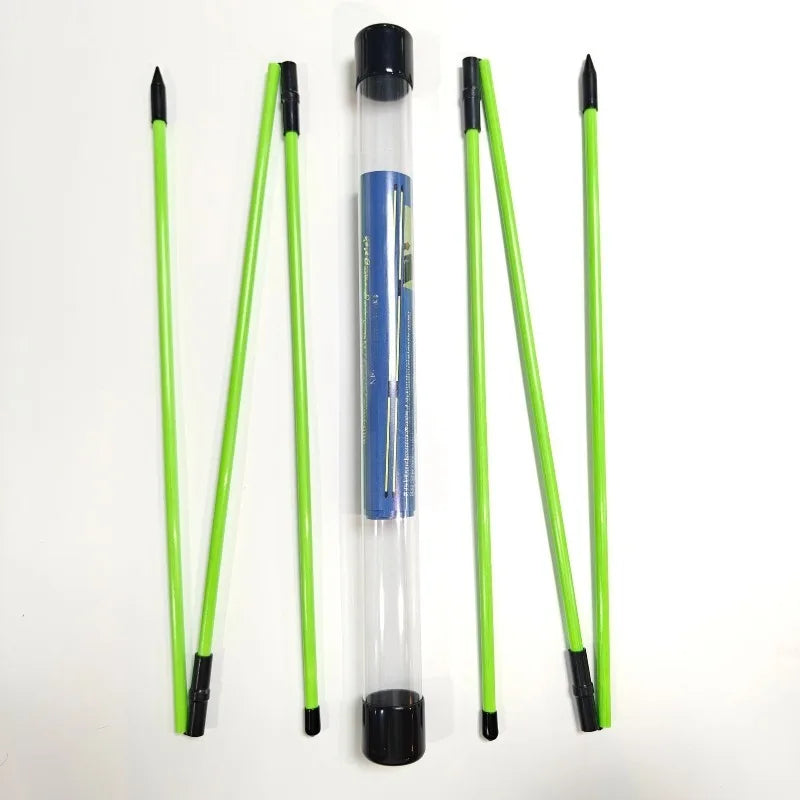 Collapsible Golf Alignment Sticks & Swing Trainer Set Golf Training Aid Axl