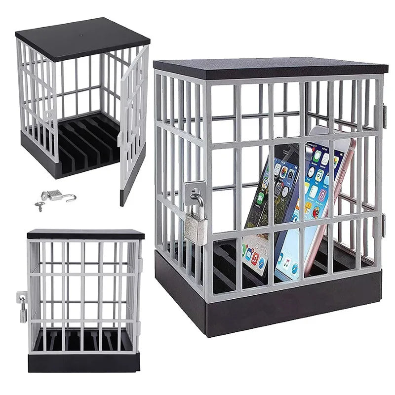 Phone Jail Lock Box – Locking Cell Phone Storage Cage Phone Lock Box Axl
