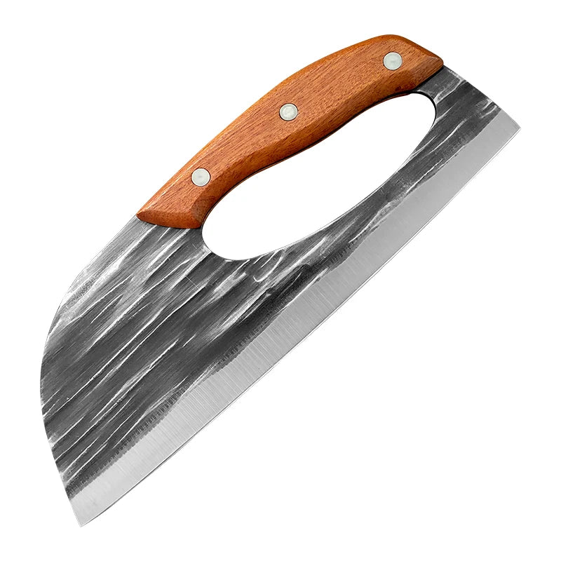 InLeung Forged Steel Meat Cleaver & Chef Knife | 21.8cm Kitchen Cleaver Knife Axl Meat Cleaver