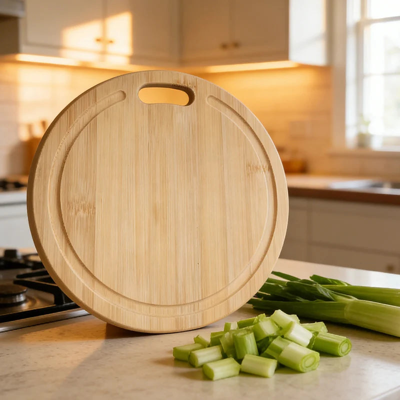 Natural Bamboo Cutting Board – Anti-Mold Kitchen Chopping Board Bamboo Cutting Board Axl