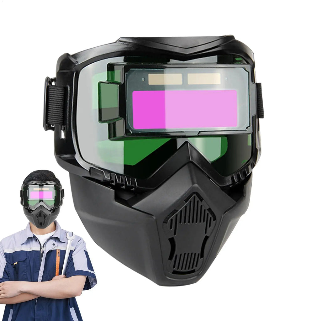 Auto-Darkening Welding Helmet – Anti-Impact Face Shield Welding Helmet Axl
