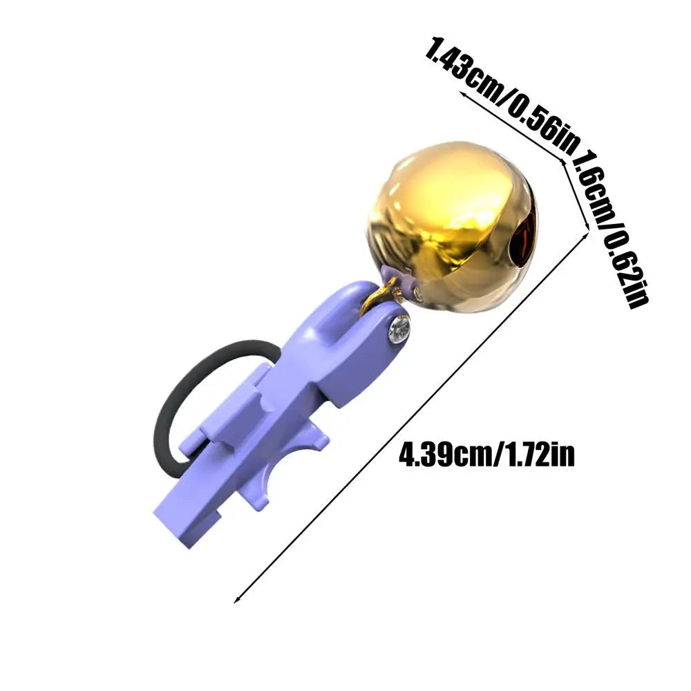 5-Pack Fishing Rod Tip Bells – Bite Alarm Clip for Carp & Sea Fishing Bite Alarm Axl Purple