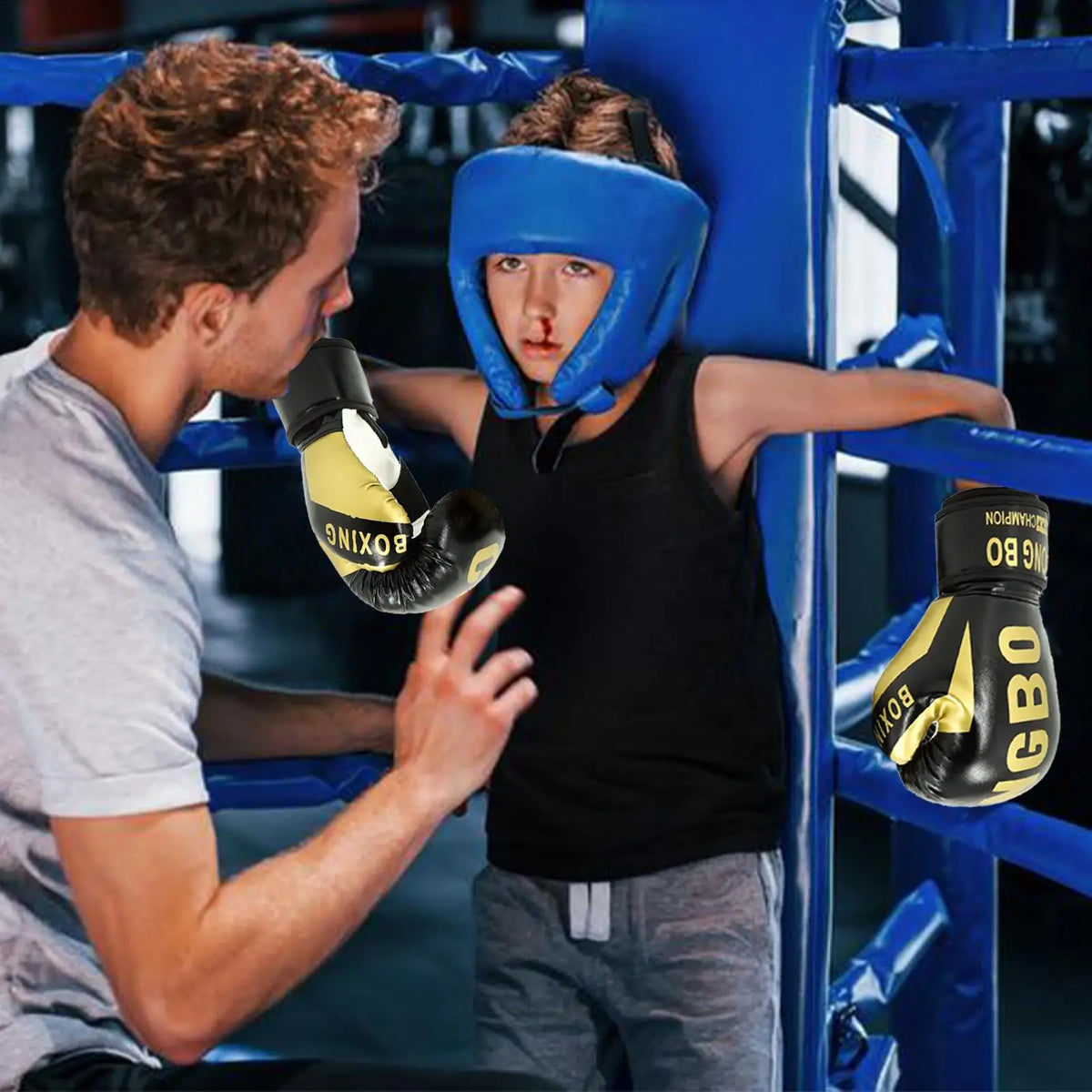 Kids Boxing Gloves – Training Mitts for Children Ages 6–12 Kids Boxing Gloves Axl