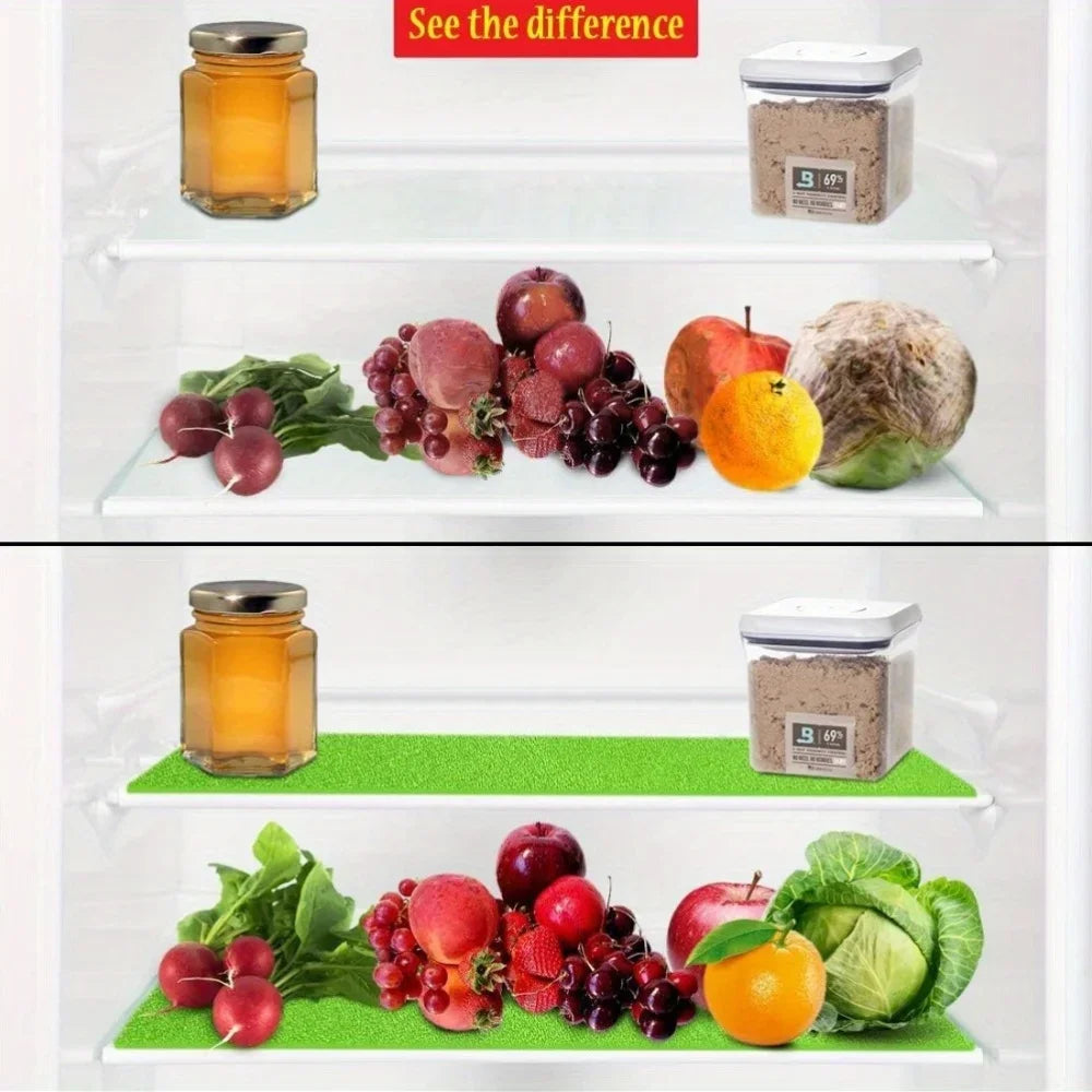 Reusable Breathable Refrigerator Drawer Liners – Produce Fresh Fridge Drawer Liners Axl
