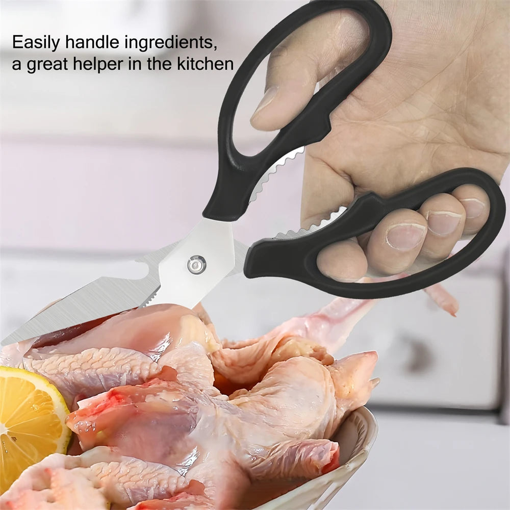Multipurpose Kitchen Scissors – Ergonomic BBQ Food Shears Kitchen Scissors Axl
