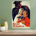 Rear Window Classic Movie Metal Poster Sign | Vintage Wall Art Metal Wall Sign Axl aluminum sign aluminum 40x30cm