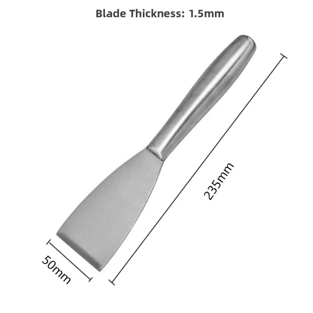 Stainless Steel Scraper Spatula 2–6 Inch | Paint & Wall Tool Scraper Spatula Axl 2 Inches China Mainland