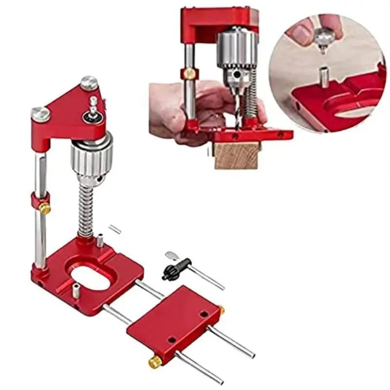 Hinge Hole Drilling Guide Locator for Doors & Cabinets Woodworking Drill Guide Axl
