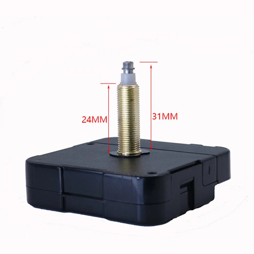 Large Torque Silent Quartz Clock Movement – DIY Repair Kit Clock Movement Kit Axl 31MM