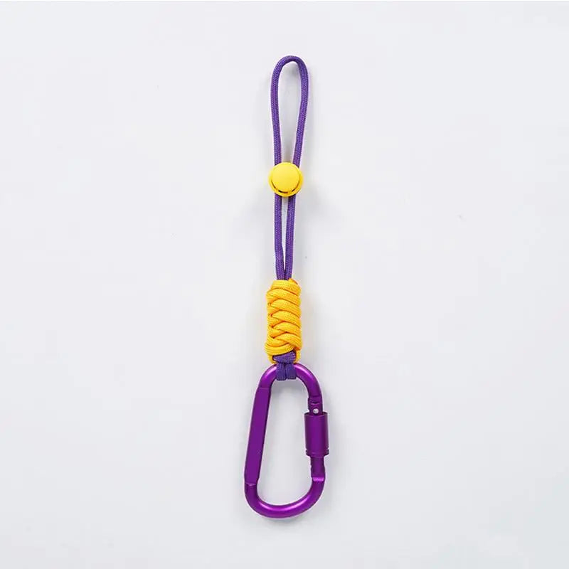 Paracord Water Bottle Carabiner Hook – Hiking & Cycling Clip Carabiner Bottle Clip Axl A12