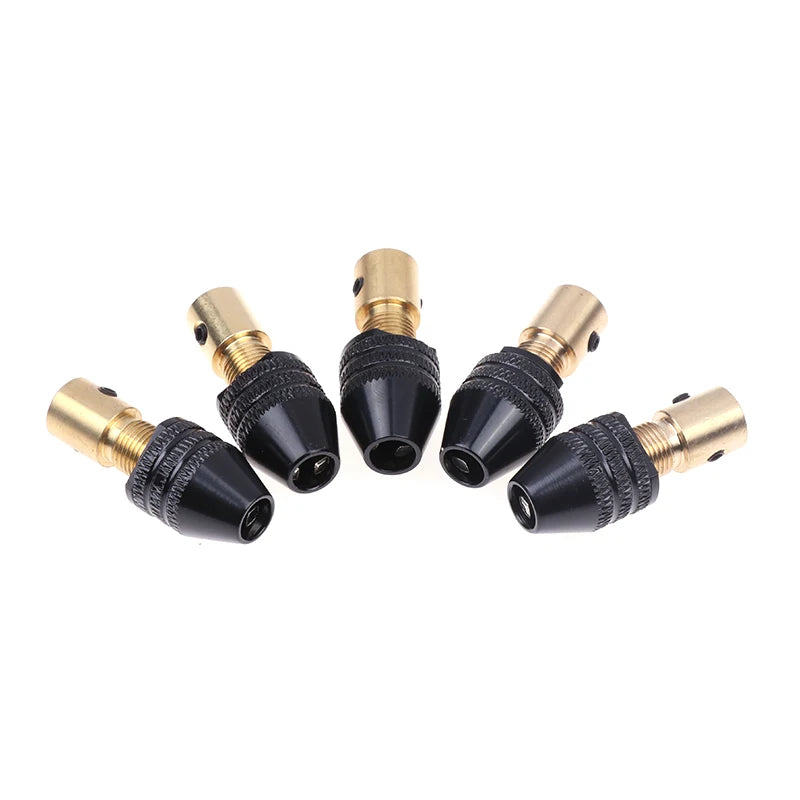 Mini Drill Chuck Collet Set 0.3–3.4mm | 5 Shaft Sizes Mini Drill Chuck Axl