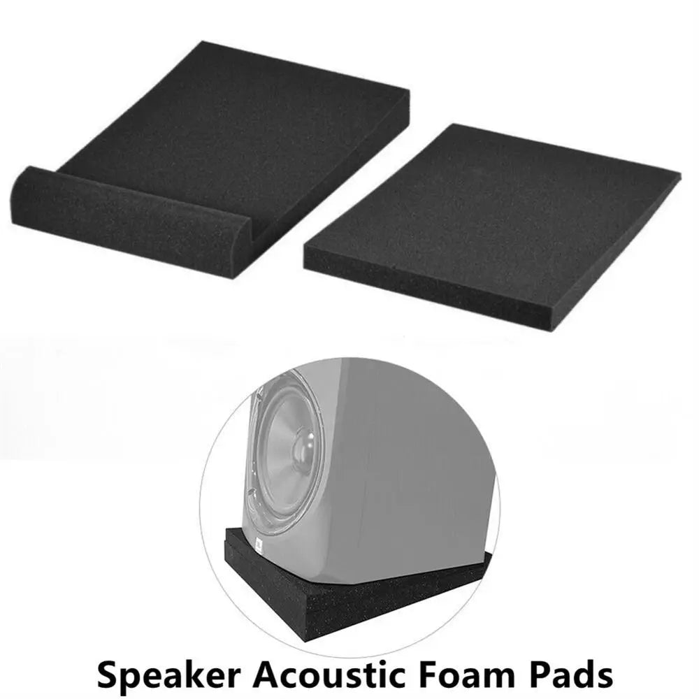 Studio Monitor Isolation Pads – Acoustic Foam Speaker Pads Speaker Isolation Pads Axl