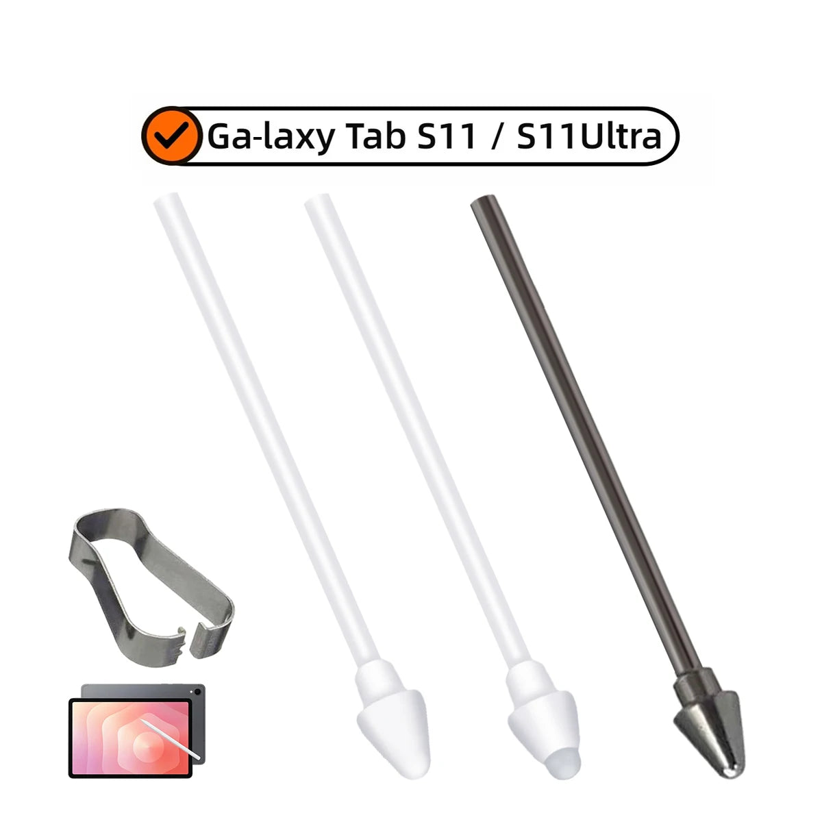 S Pen Replacement Nibs for Samsung Galaxy Tab S11 & S11 Ultra Stylus Replacement Tips Axl