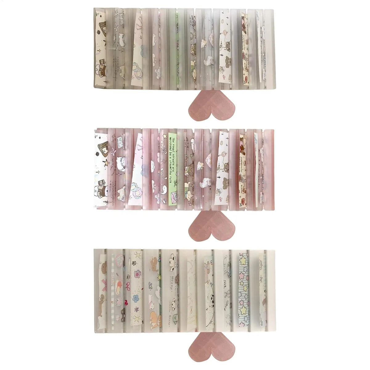Nail Transfer Foil Storage Box – 10-Slot Organizer Case Nail Art Organizer Axl