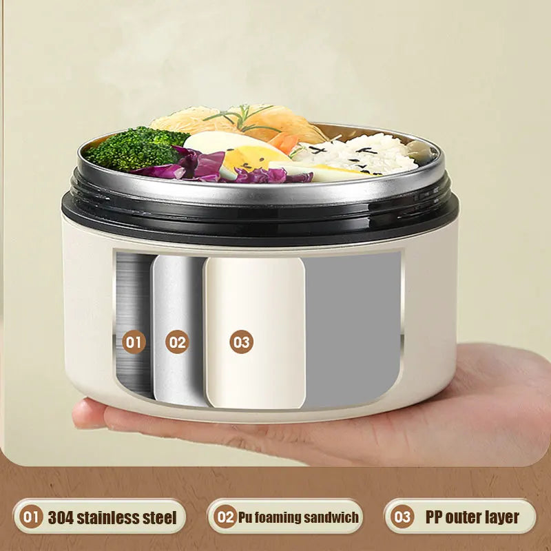 Kids Insulated Food Thermos 420/620ml – Stainless Steel Lunch Box Kids Lunch Thermos Axl