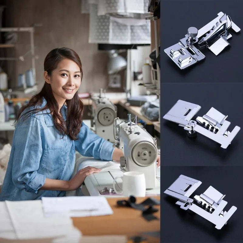Rolled Hem Presser Foot for Singer & Janome Machines Presser Foot Accessory Axl