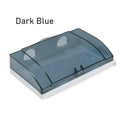86 Type Double Socket Waterproof Cover | Child Safety Plug Box Socket Waterproof Cover Axl Dark Blue
