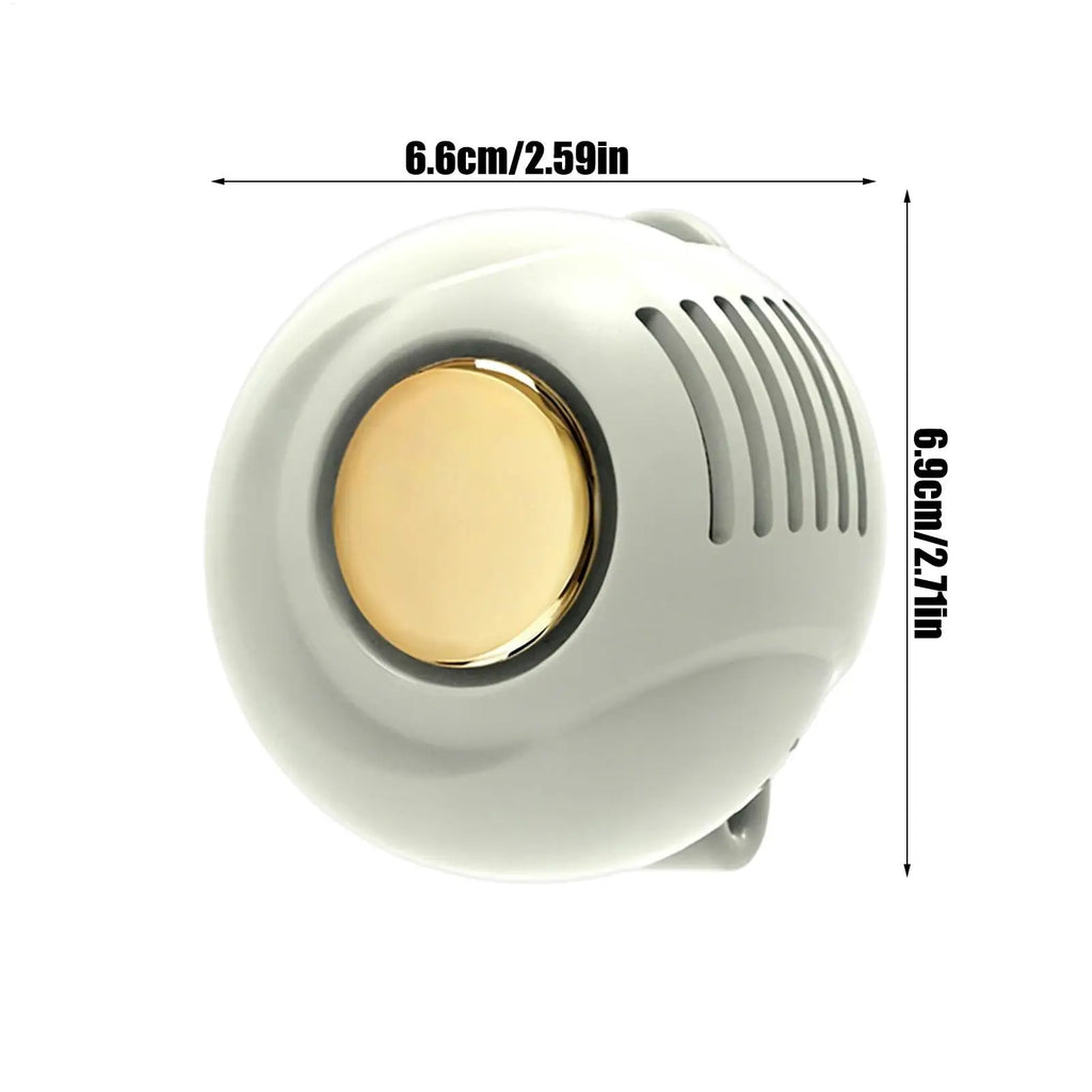 Rechargeable Clip-On Mini Fan – Bladeless Portable Cooling Clip-On Portable Fan Axl