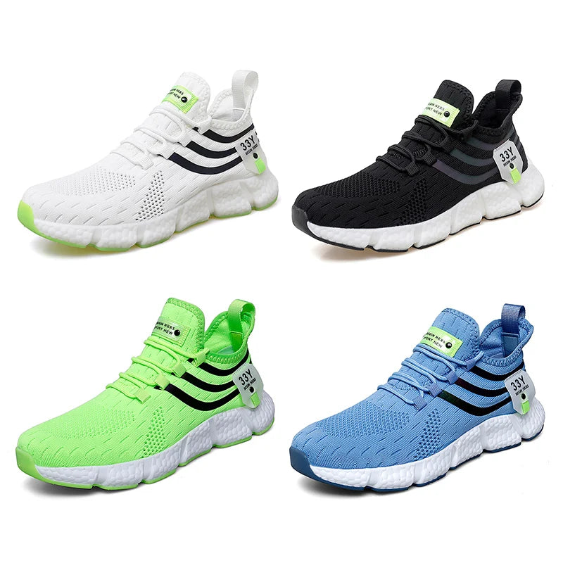AZGB Breathable Sneakers – Casual Sport Shoes Men & Women Casual Sneakers Axl