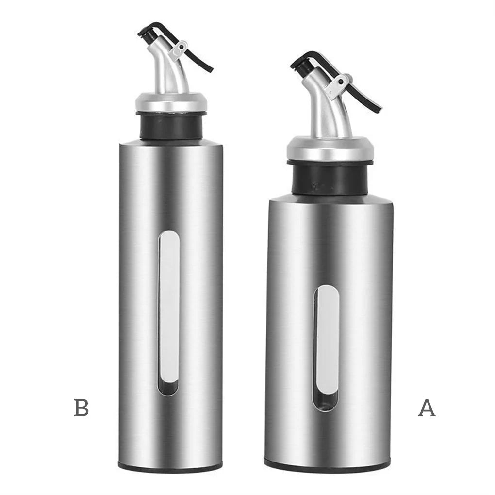 KEMORELA Stainless Steel Oil & Vinegar Dispenser Bottle Oil Dispenser Bottle Axl